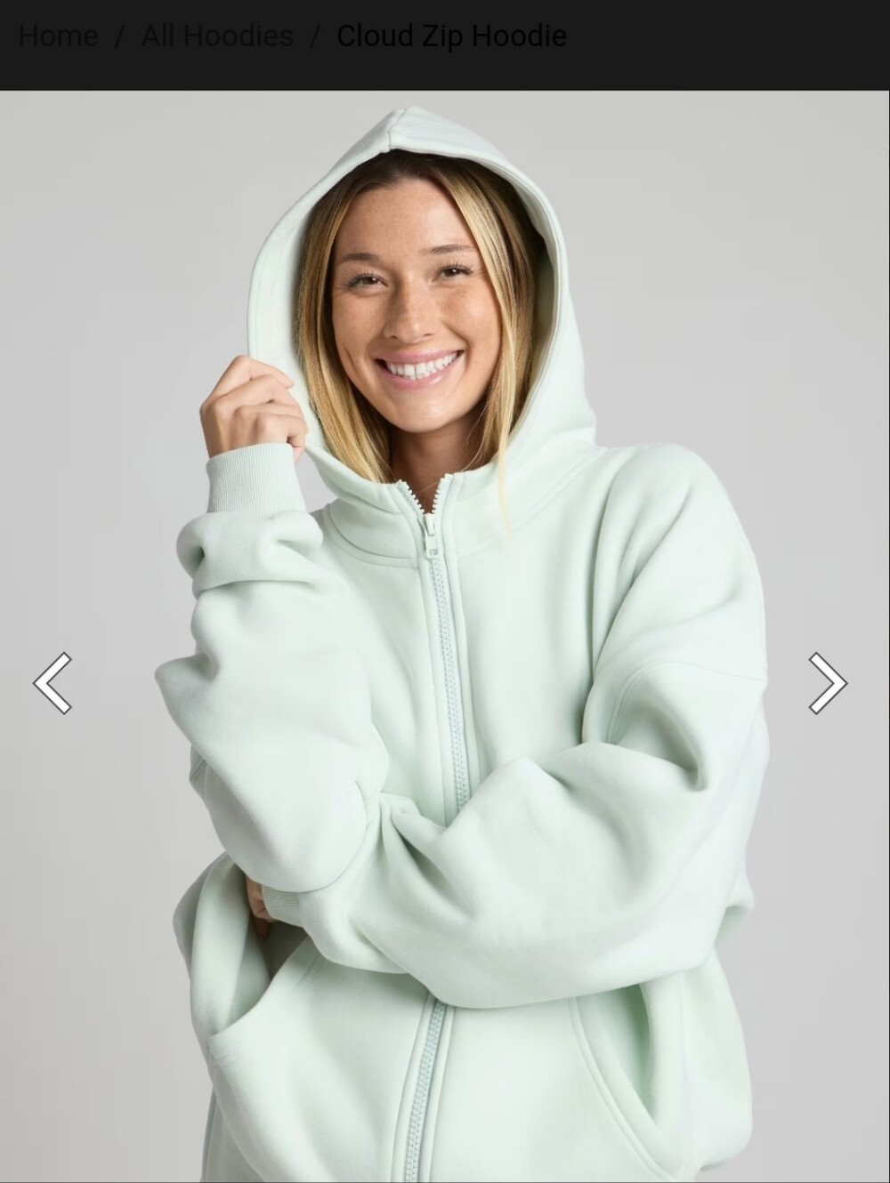 Comfrt Pastel Zip Hoodie